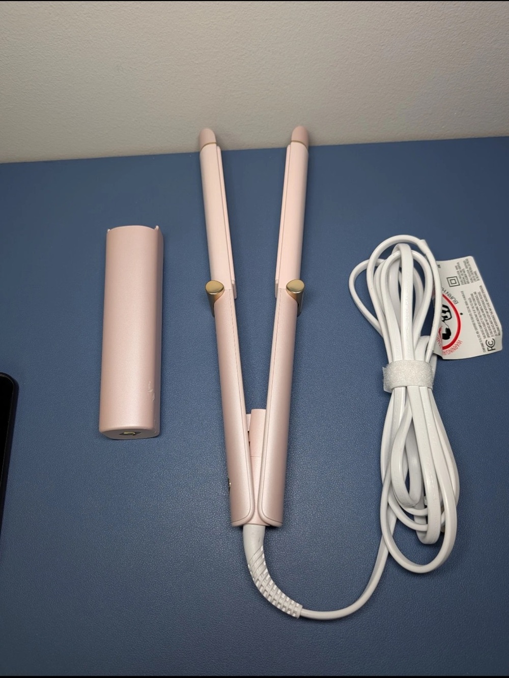 T3 2-in-1 Curling Straightening Iron W Ceramic Plates